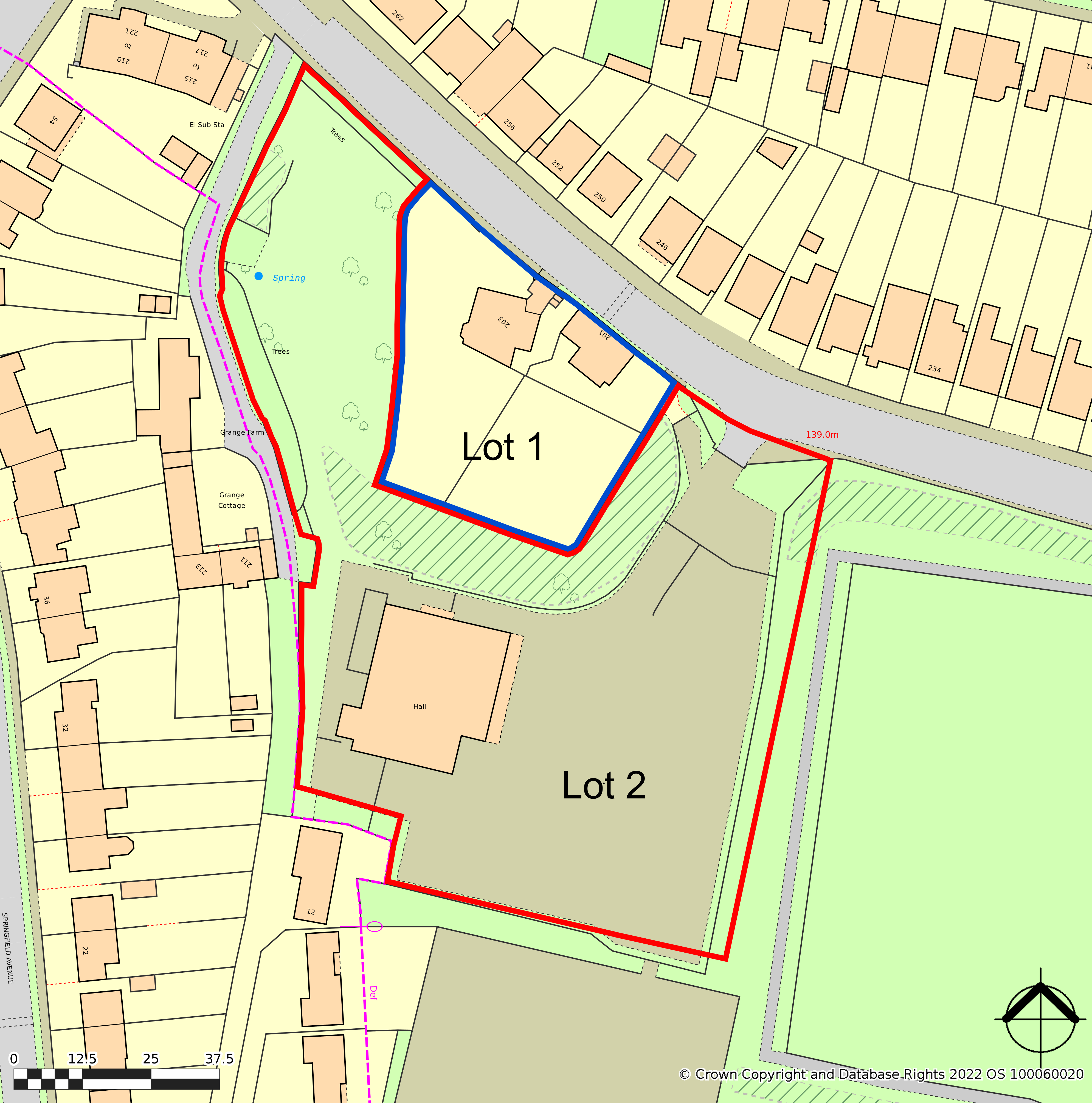 Two Adjoining Plots With Residential Development Potential, 201 Carter